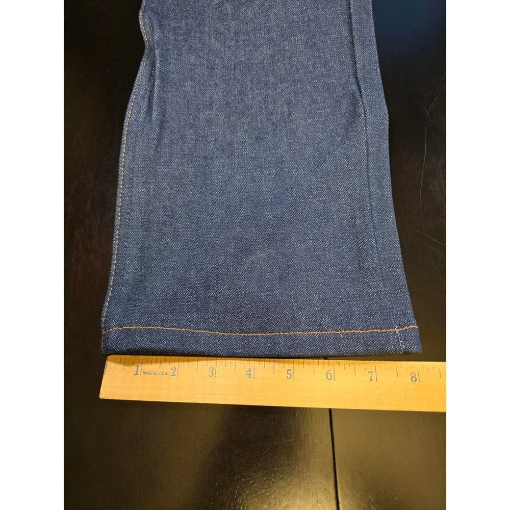 Wrangler Cowboy Cut Slim Fit Jeans 936DEN Rigid Indigo Blue Denim Mens 31x30 NWT